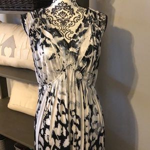 Black and white dress